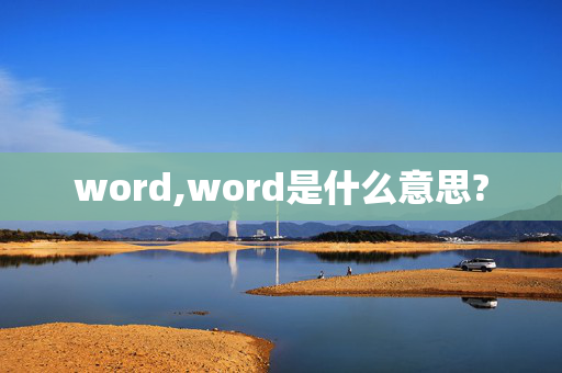 word,word是什么意思?