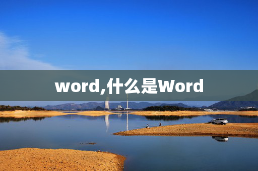 word,什么是Word