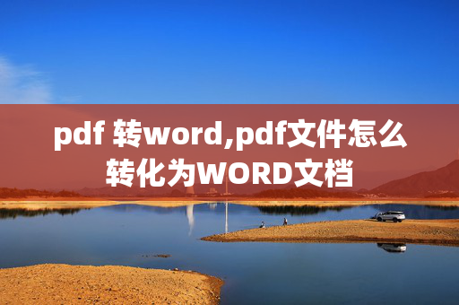 pdf 转word,pdf文件怎么转化为WORD文档