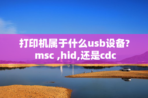 打印机属于什么usb设备? msc ,hid,还是cdc