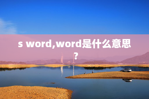 s word,word是什么意思 ?