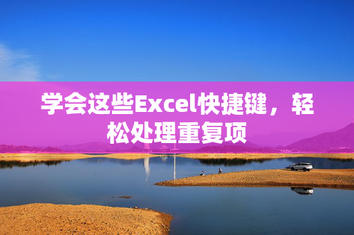 学会这些Excel快捷键，轻松处理重复项