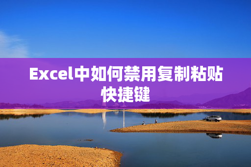 Excel中如何禁用复制粘贴快捷键