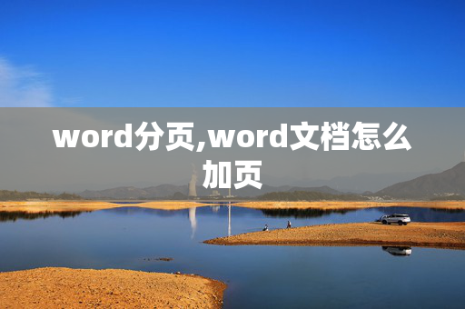 word分页,word文档怎么加页