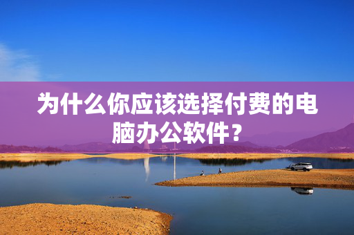 为什么你应该选择付费的电脑办公软件？