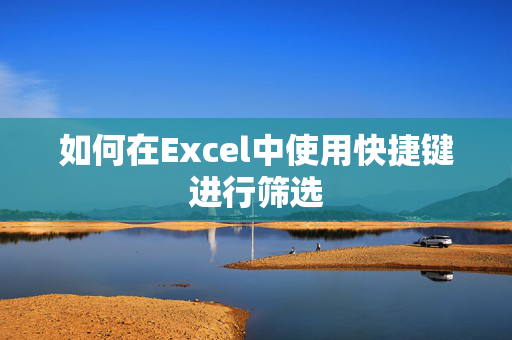 如何在Excel中使用快捷键进行筛选