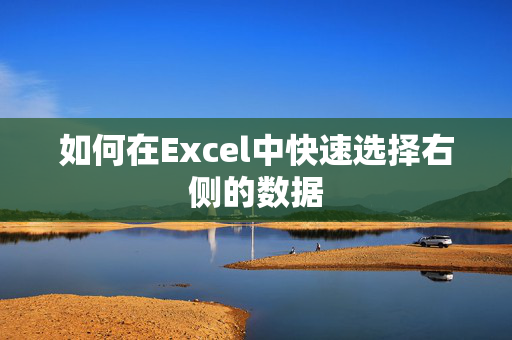 如何在Excel中快速选择右侧的数据