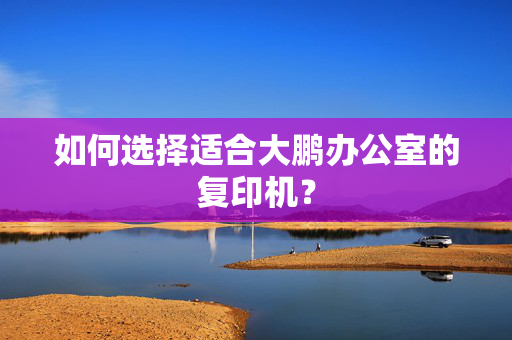 如何选择适合大鹏办公室的复印机？