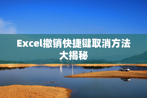 Excel撤销快捷键取消方法大揭秘