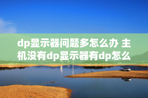 dp显示器问题多怎么办 主机没有dp显示器有dp怎么办？