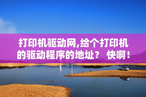 打印机驱动网,给个打印机的驱动程序的地址？ 快啊！