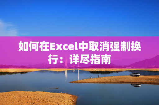 如何在Excel中取消强制换行：详尽指南