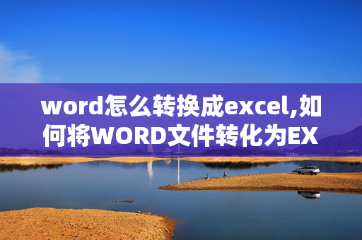 word怎么转换成excel,如何将WORD文件转化为EXCEL格式?