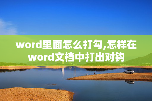 word里面怎么打勾,怎样在word文档中打出对钩