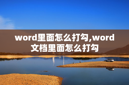 word里面怎么打勾,word文档里面怎么打勾