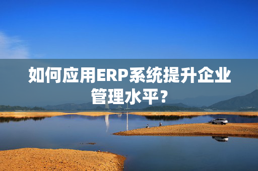 如何应用ERP系统提升企业管理水平？