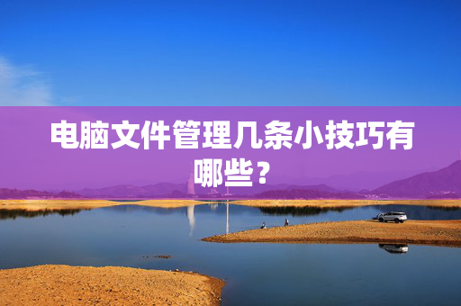 电脑文件管理几条小技巧有哪些？